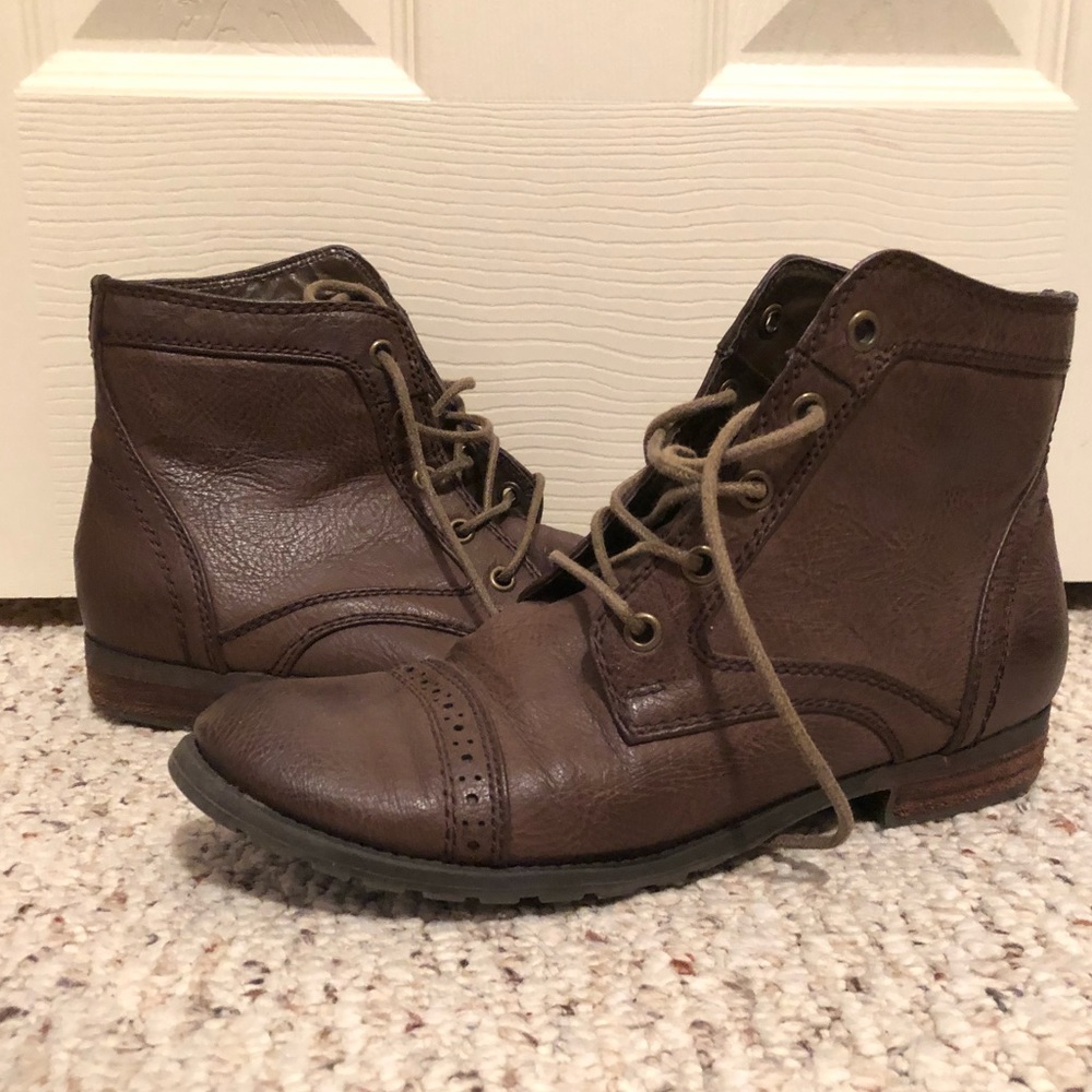 Great Condition Brown Leather Boots